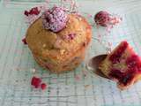 Muffins aux framboises