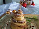 Sapin de boudin blanc et pommes