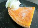 Tarte au fromage blanc au lait de brebis et lemon curd