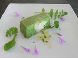 Terrine de lotte au chou kale