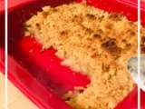 Crumble aux pommes