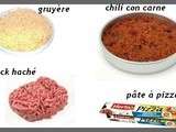 Pizza chili con carne