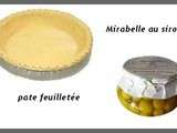 Tarte aux mirabelles