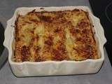 Lasagnes poulet aubergines - jsc 4pp pour tout le plat