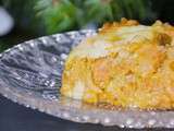 Gratin de butternut aux lardons