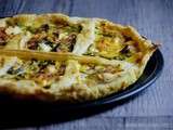 Quiche aux asperges vertes et jambon blanc