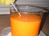 Jus de carottes et melon