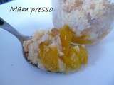 Crumble mangue et ramboutans