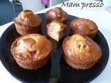 Muffins framboises et amandes