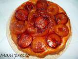 Tarte tatin aux prunes