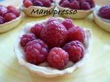 Tartelettes de framboises