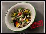 Salade multicolore