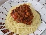 Bolognaise de légumes