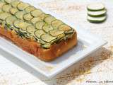 Cake aux courgettes façon tarte tatin