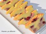 Cake citron fraise (sans farine)