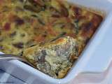 Clafoutis aux champignons