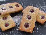 Financiers à la framboise