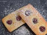 Financiers à la framboise