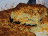 Gratin semoule, courgettes et carottes