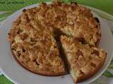 Irish apple crumble cake