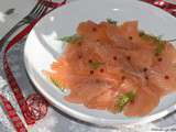 Saumon gravlax