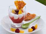 Verrine tomate, framboise et coco – Prince de Bretagne