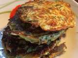 Galettes de courgettes