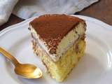 Gâteau nuage de tiramisu