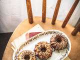 Gâteaux individuels à la noisette,banane & cannelle (sans farine)