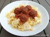 Boulettes de boeuf (bolo balls maison)