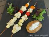 Brochettes de poisson