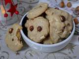 Cookies chocolat blanc et noisettes