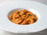 Crevettes, langoustines et saumon au whisky