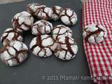 Crinckles au chocolat caramel