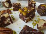 Fudge aux fruits secs