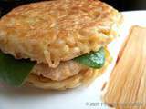 Ramen burger au poulet