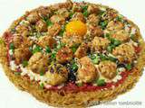 Ramen pizza