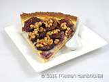 Tarte aux figues et pignons de pin