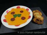 Velouté de tomates et carottes au chorizo