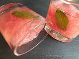 Verrine de pamplemousse en gelée de thé