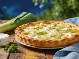 Quiche aux poireaux et chèvre frais : la tarte de printemps crémeuse et sans chichi qui disparaît à chaque repas