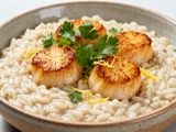 Risotto aux saint jacques : recette crémeuse et variations gourmandes