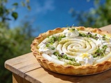 Tarte fine aux asperges blanches et ricotta : l’entrée de printemps élégante prête en 25 minutes qui impressionne sans effort