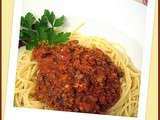 Bolognaise comme en Italie