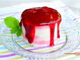 Cassata glacée aux framboises...le dessert idéal pour se rafraîchir pendant la canicule