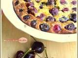 Clafoutis aux cerises, avec les noyaux bien entendu