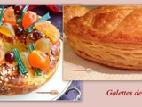 Galette à la crème frangipane ou Galette briochée...la reine c'est elle