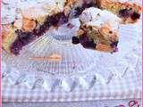 Gâteau aux amandes et aux fruits rouges