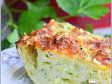 Gratin de courgettes et ravioles de Romans