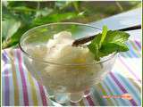 Mojito, mais en sorbet...arriba, arriba